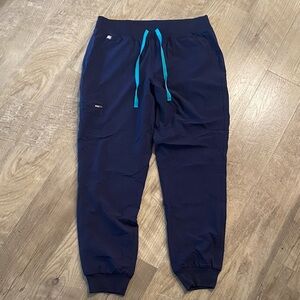 Figs FreeX Lined Navy Zamora Scrub Bottoms size M